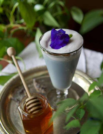 Blue Cloud Lavender Latte Blue Cloud Lavender Latte